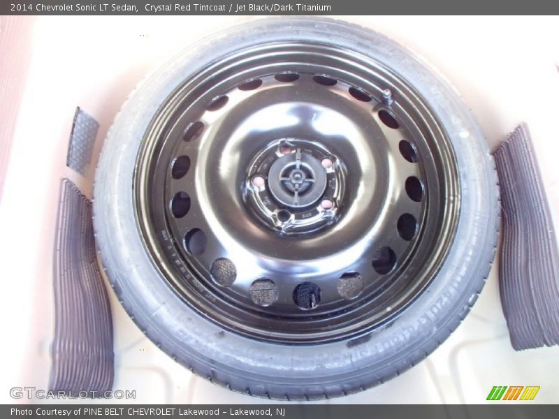 Crystal Red Tintcoat / Jet Black/Dark Titanium 2014 Chevrolet Sonic LT Sedan