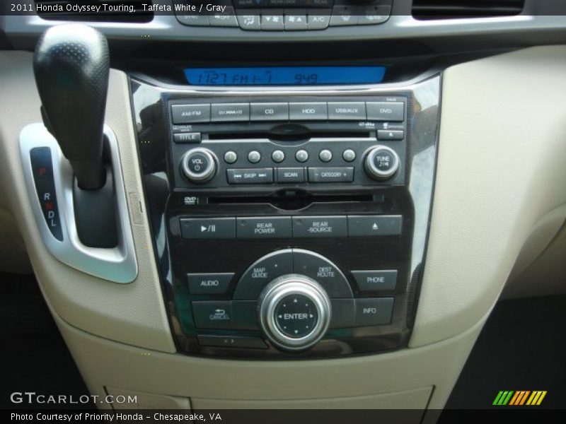 Taffeta White / Gray 2011 Honda Odyssey Touring
