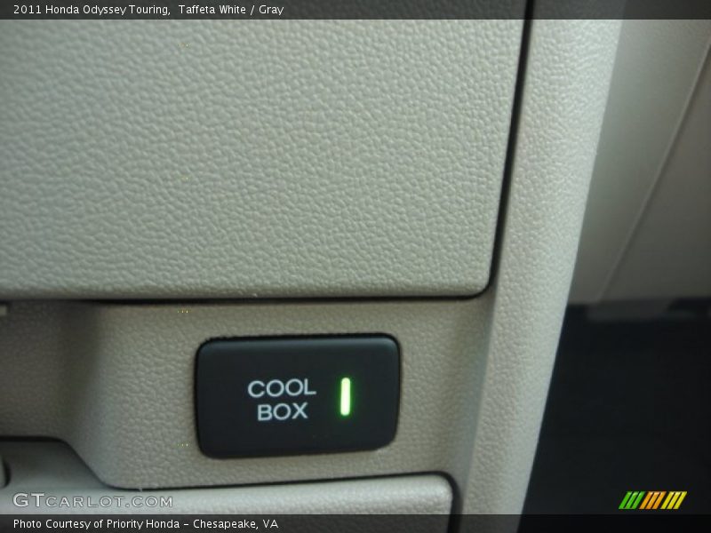 Taffeta White / Gray 2011 Honda Odyssey Touring