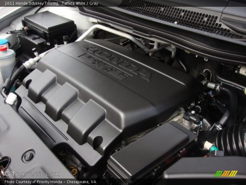 Taffeta White / Gray 2011 Honda Odyssey Touring