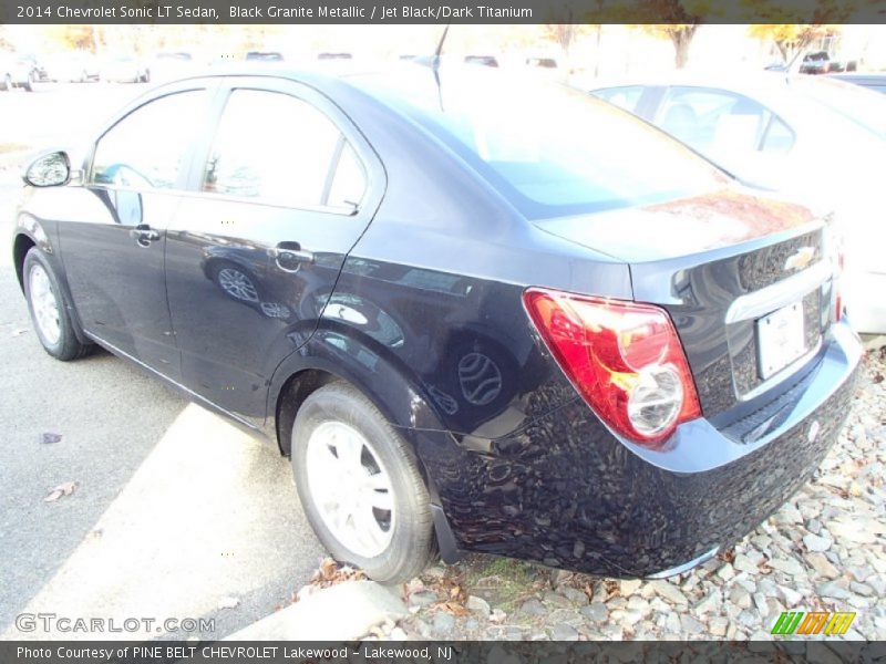 Black Granite Metallic / Jet Black/Dark Titanium 2014 Chevrolet Sonic LT Sedan