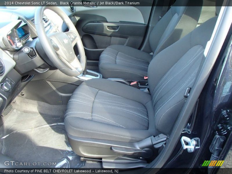 Black Granite Metallic / Jet Black/Dark Titanium 2014 Chevrolet Sonic LT Sedan