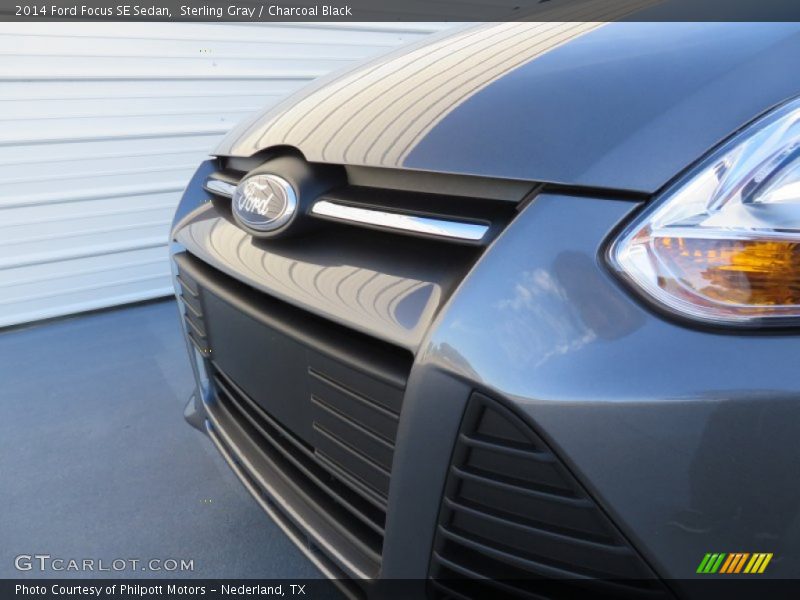 Sterling Gray / Charcoal Black 2014 Ford Focus SE Sedan
