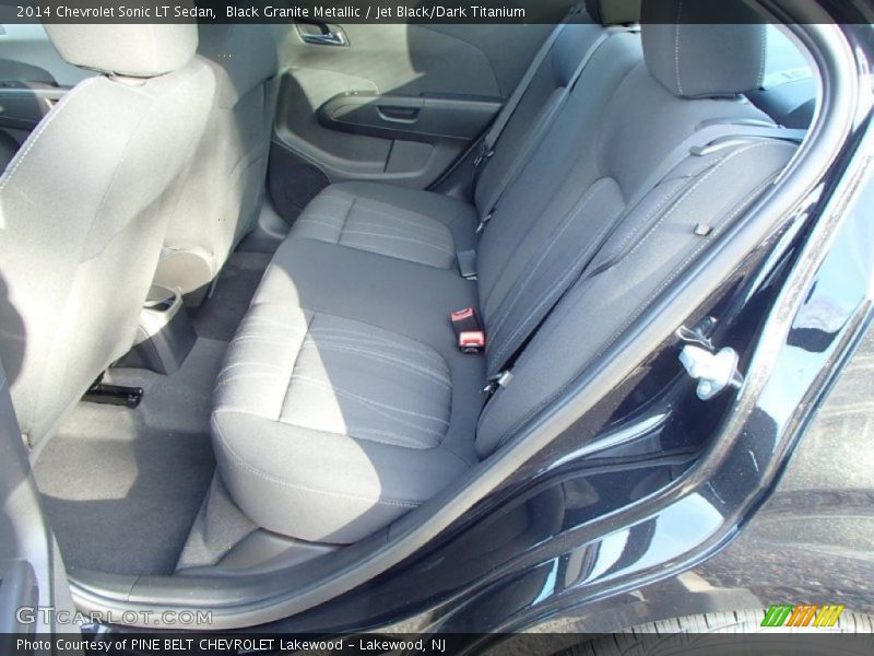 Black Granite Metallic / Jet Black/Dark Titanium 2014 Chevrolet Sonic LT Sedan
