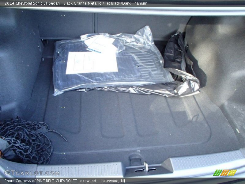 Black Granite Metallic / Jet Black/Dark Titanium 2014 Chevrolet Sonic LT Sedan