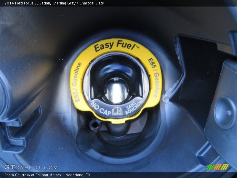 Sterling Gray / Charcoal Black 2014 Ford Focus SE Sedan