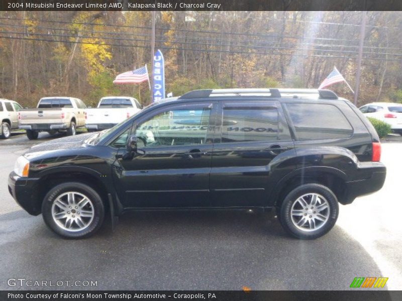 Kalapana Black / Charcoal Gray 2004 Mitsubishi Endeavor Limited AWD