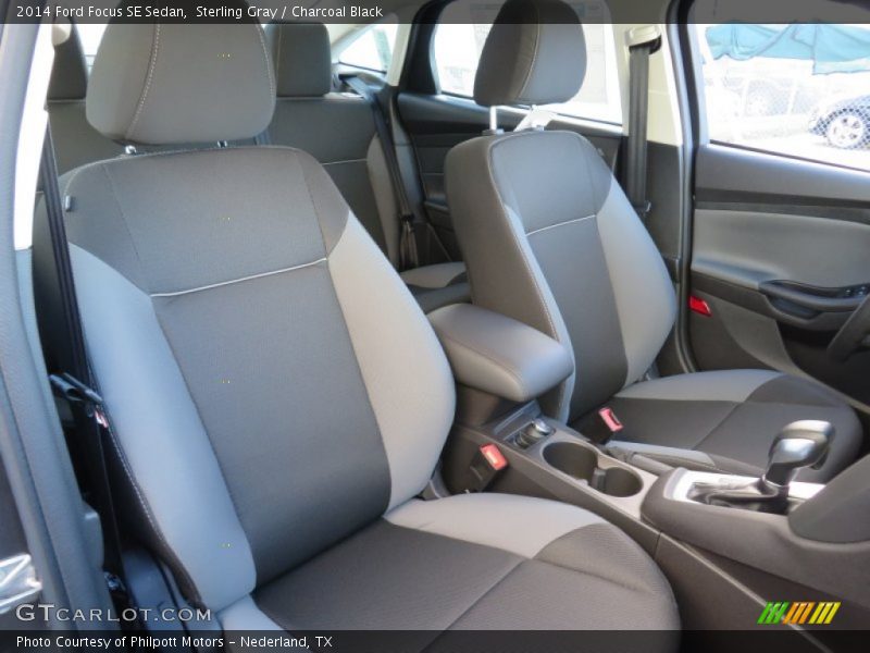 Sterling Gray / Charcoal Black 2014 Ford Focus SE Sedan