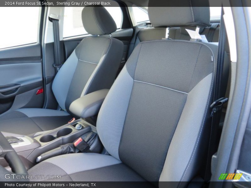 Sterling Gray / Charcoal Black 2014 Ford Focus SE Sedan