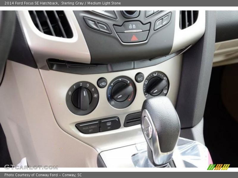 Sterling Gray / Medium Light Stone 2014 Ford Focus SE Hatchback