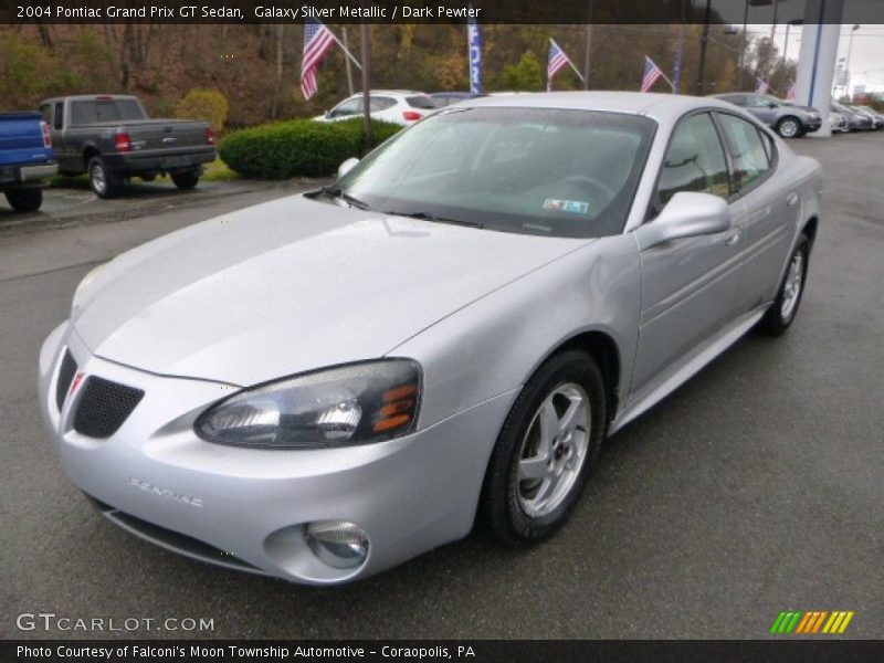 Galaxy Silver Metallic / Dark Pewter 2004 Pontiac Grand Prix GT Sedan