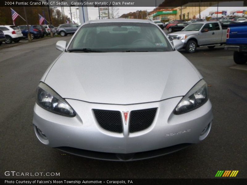 Galaxy Silver Metallic / Dark Pewter 2004 Pontiac Grand Prix GT Sedan