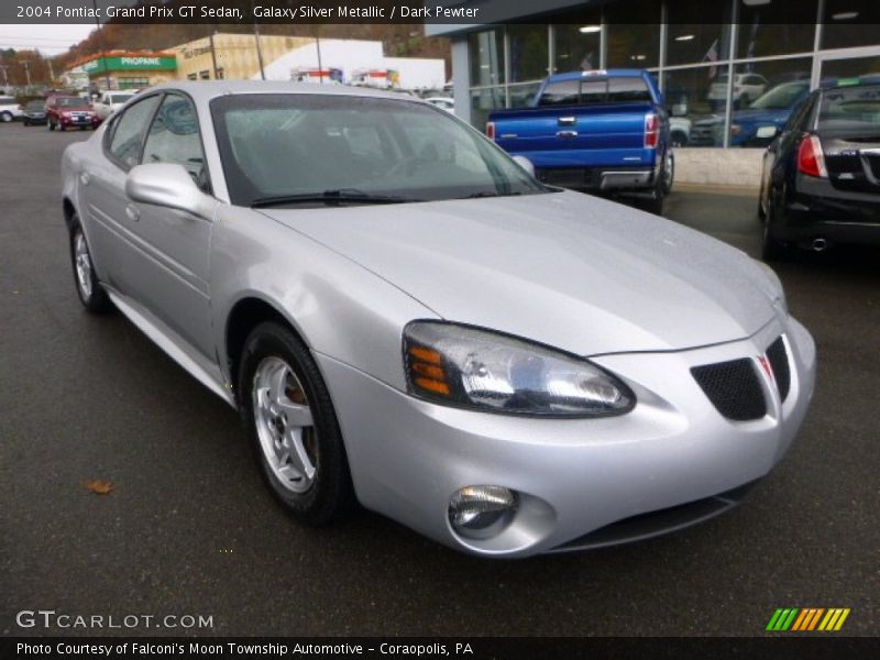 Galaxy Silver Metallic / Dark Pewter 2004 Pontiac Grand Prix GT Sedan