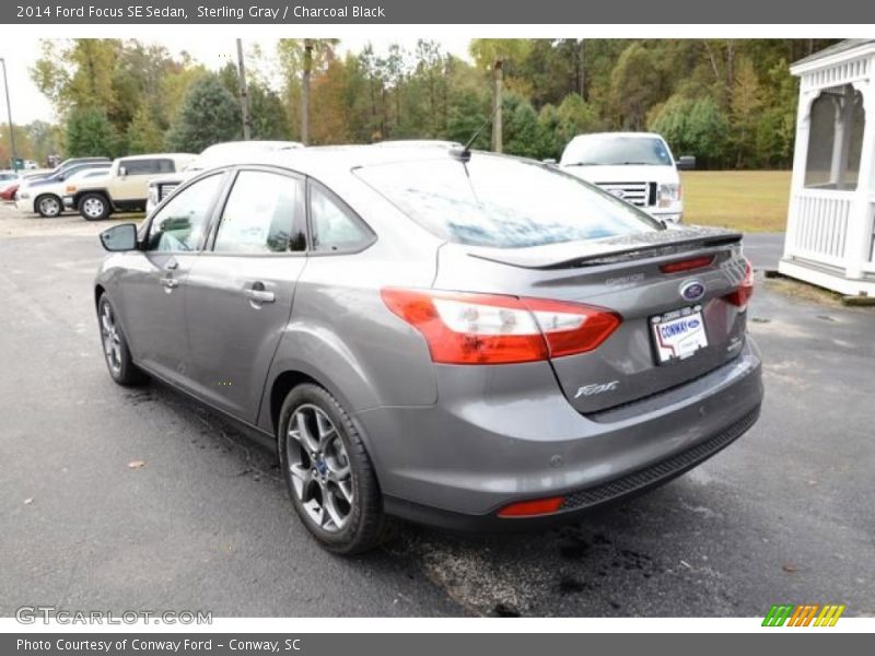 Sterling Gray / Charcoal Black 2014 Ford Focus SE Sedan