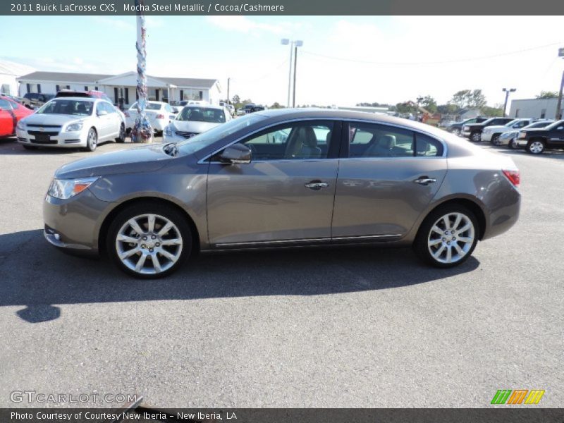 Mocha Steel Metallic / Cocoa/Cashmere 2011 Buick LaCrosse CXS