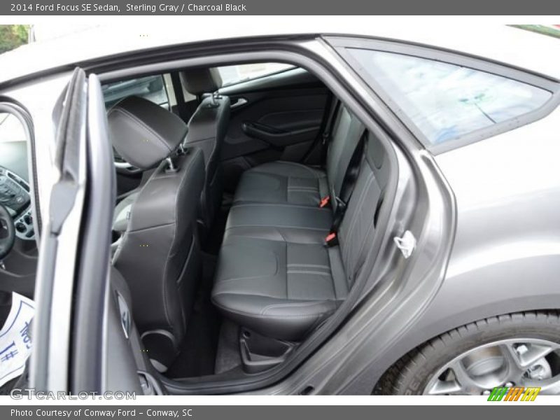 Sterling Gray / Charcoal Black 2014 Ford Focus SE Sedan