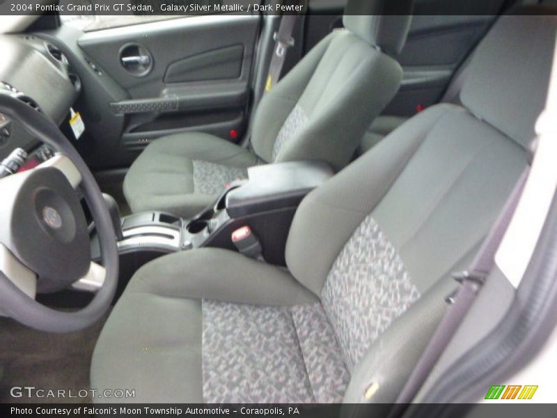 Galaxy Silver Metallic / Dark Pewter 2004 Pontiac Grand Prix GT Sedan