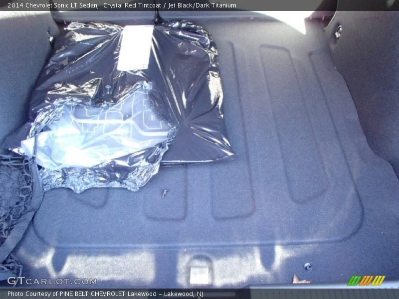 Crystal Red Tintcoat / Jet Black/Dark Titanium 2014 Chevrolet Sonic LT Sedan