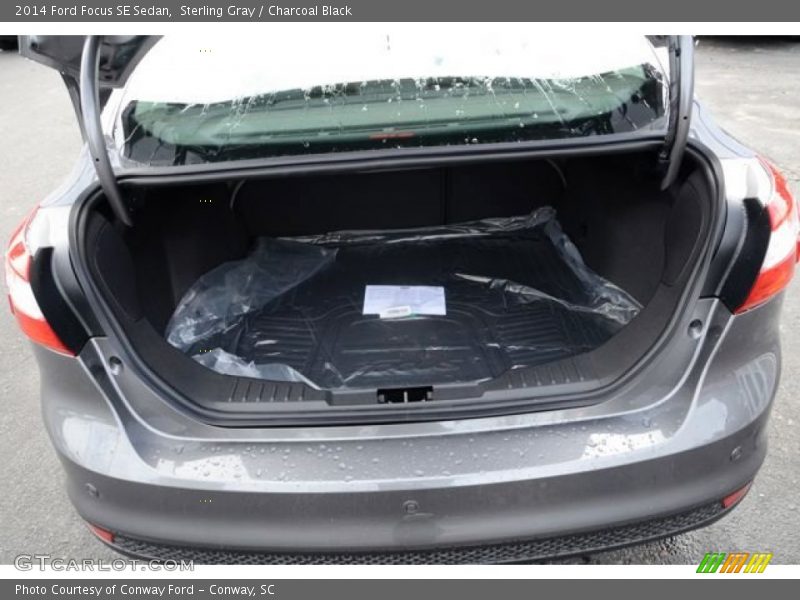Sterling Gray / Charcoal Black 2014 Ford Focus SE Sedan