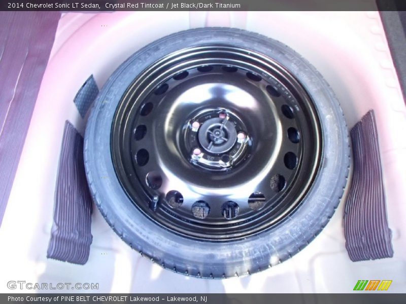 Crystal Red Tintcoat / Jet Black/Dark Titanium 2014 Chevrolet Sonic LT Sedan