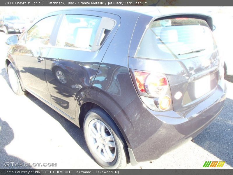 Black Granite Metallic / Jet Black/Dark Titanium 2014 Chevrolet Sonic LT Hatchback