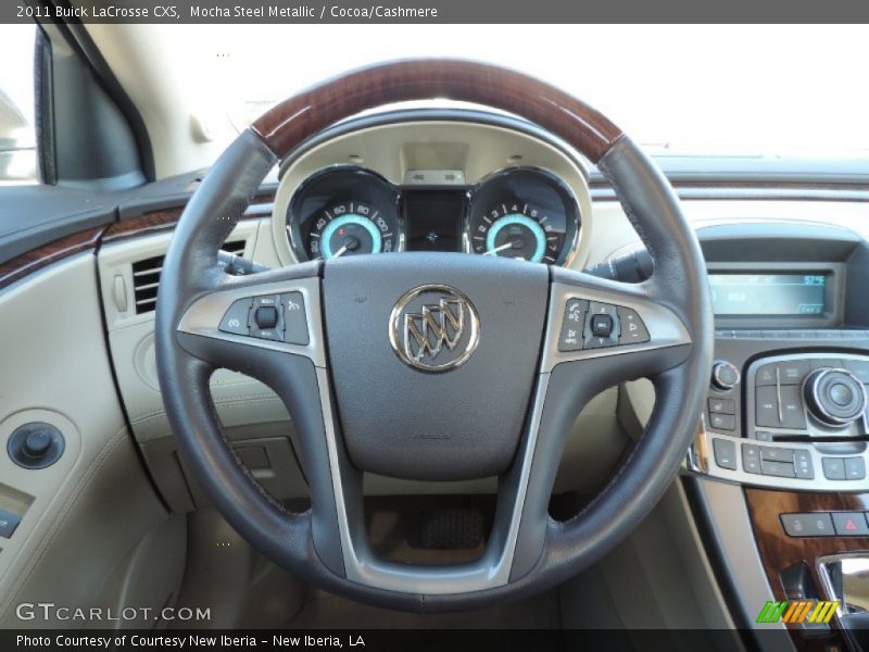 Mocha Steel Metallic / Cocoa/Cashmere 2011 Buick LaCrosse CXS