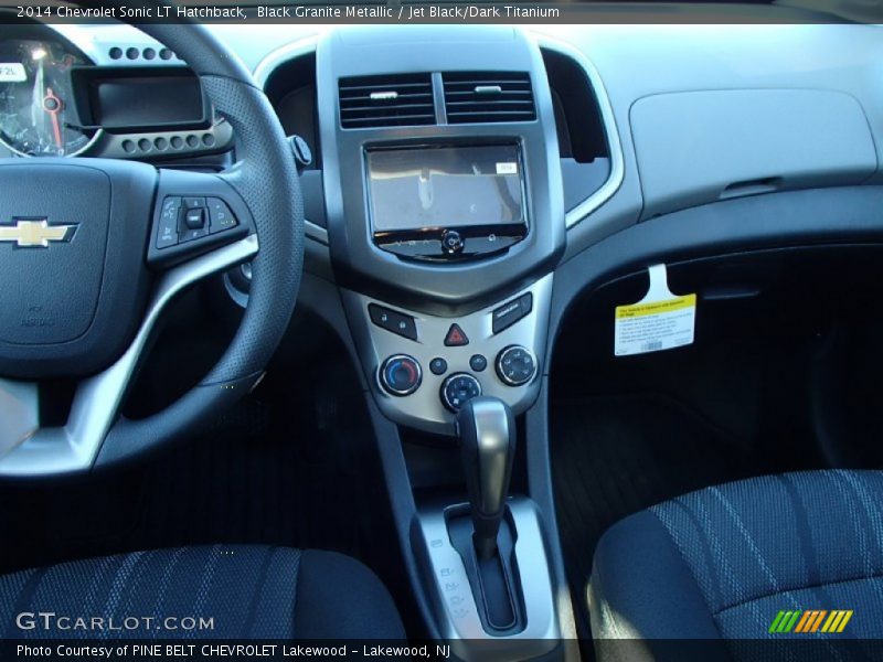 Black Granite Metallic / Jet Black/Dark Titanium 2014 Chevrolet Sonic LT Hatchback