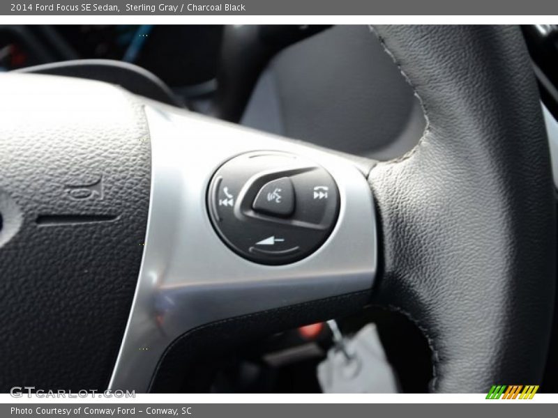 Sterling Gray / Charcoal Black 2014 Ford Focus SE Sedan