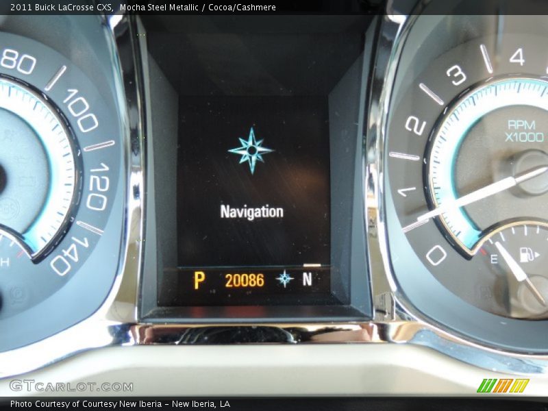 Mocha Steel Metallic / Cocoa/Cashmere 2011 Buick LaCrosse CXS