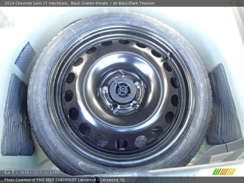 Black Granite Metallic / Jet Black/Dark Titanium 2014 Chevrolet Sonic LT Hatchback