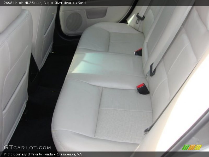 Vapor Silver Metallic / Sand 2008 Lincoln MKZ Sedan