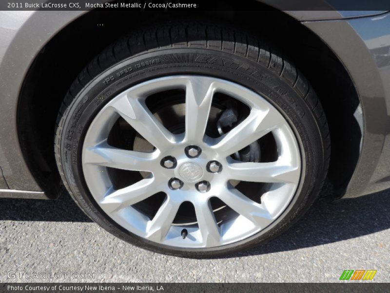 Mocha Steel Metallic / Cocoa/Cashmere 2011 Buick LaCrosse CXS