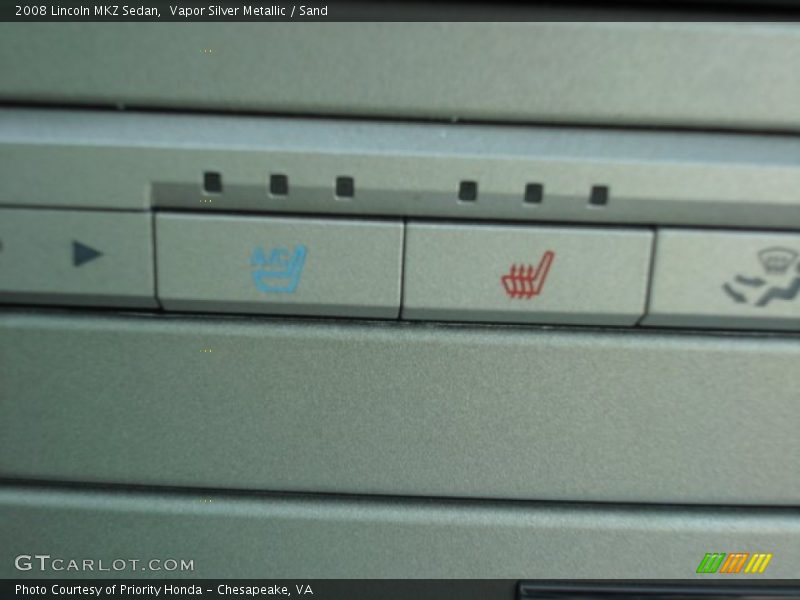 Vapor Silver Metallic / Sand 2008 Lincoln MKZ Sedan