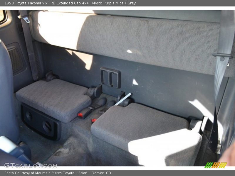 Mystic Purple Mica / Gray 1998 Toyota Tacoma V6 TRD Extended Cab 4x4