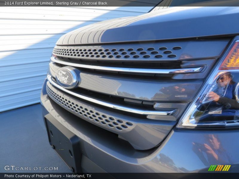 Sterling Gray / Charcoal Black 2014 Ford Explorer Limited