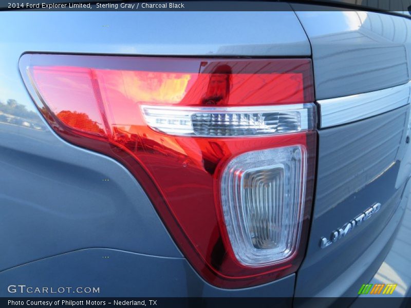 Sterling Gray / Charcoal Black 2014 Ford Explorer Limited