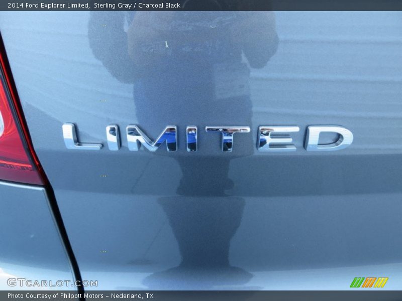 Sterling Gray / Charcoal Black 2014 Ford Explorer Limited