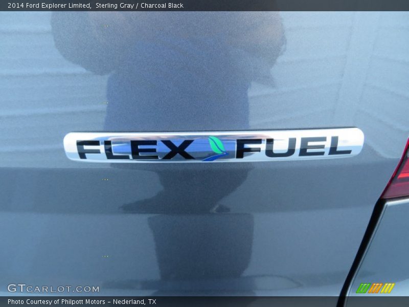 Sterling Gray / Charcoal Black 2014 Ford Explorer Limited