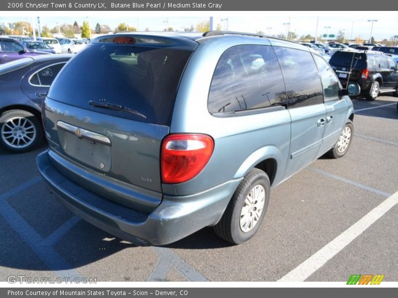 Butane Blue Pearl / Medium Slate Gray 2006 Chrysler Town & Country LX