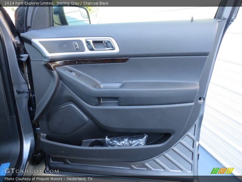 Sterling Gray / Charcoal Black 2014 Ford Explorer Limited