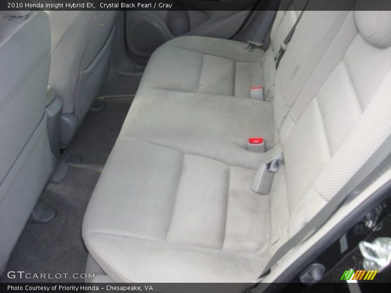 Crystal Black Pearl / Gray 2010 Honda Insight Hybrid EX