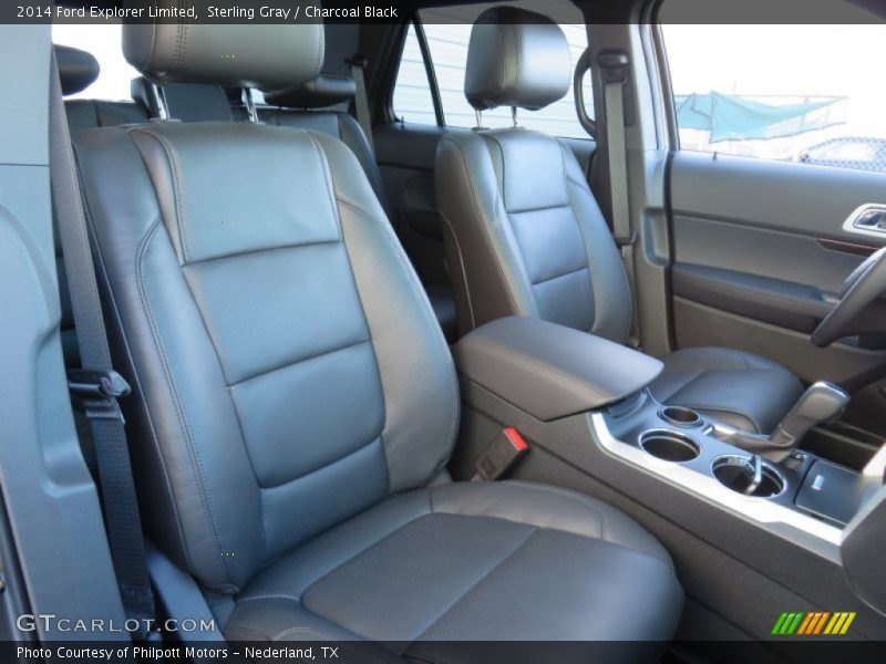 Sterling Gray / Charcoal Black 2014 Ford Explorer Limited