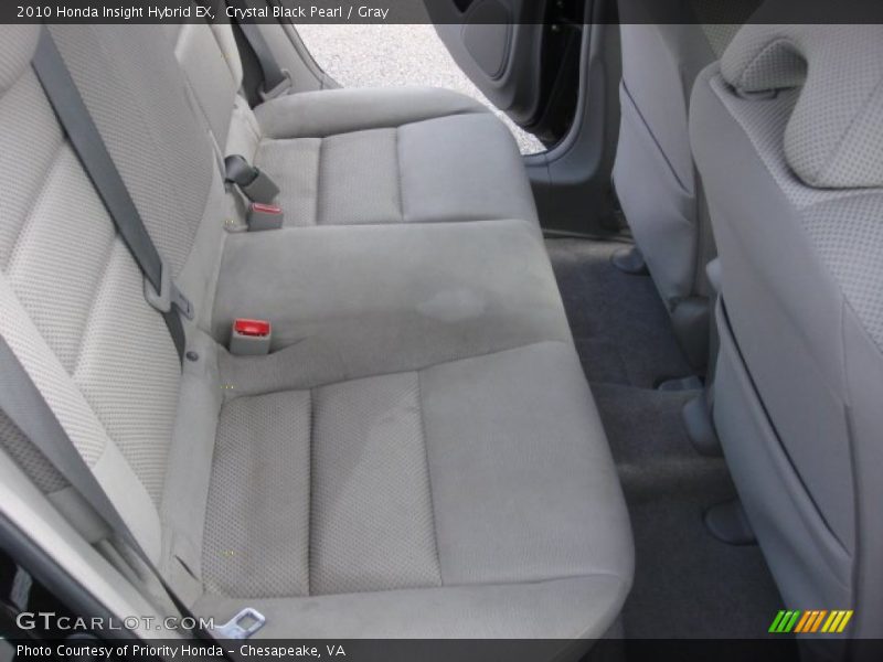 Crystal Black Pearl / Gray 2010 Honda Insight Hybrid EX