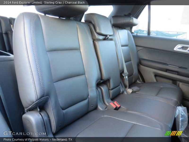 Sterling Gray / Charcoal Black 2014 Ford Explorer Limited