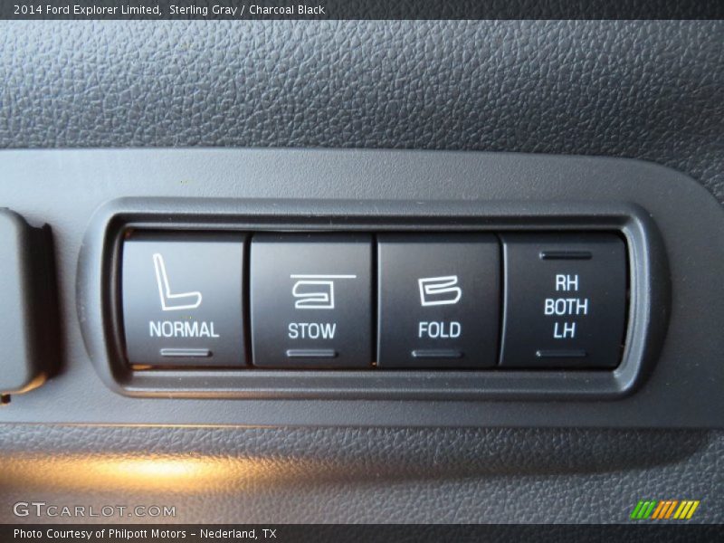 Sterling Gray / Charcoal Black 2014 Ford Explorer Limited