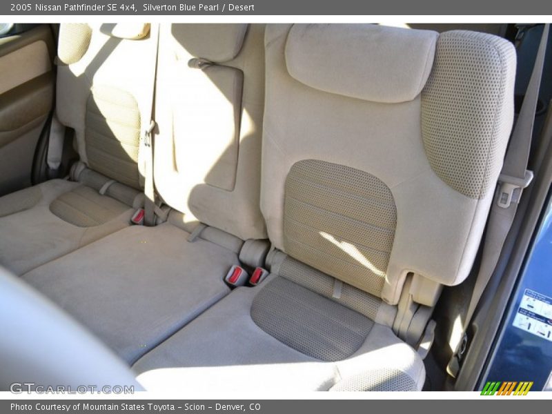 Silverton Blue Pearl / Desert 2005 Nissan Pathfinder SE 4x4