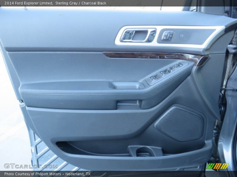 Sterling Gray / Charcoal Black 2014 Ford Explorer Limited