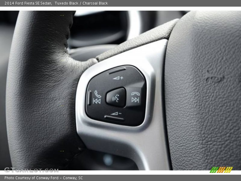 Tuxedo Black / Charcoal Black 2014 Ford Fiesta SE Sedan