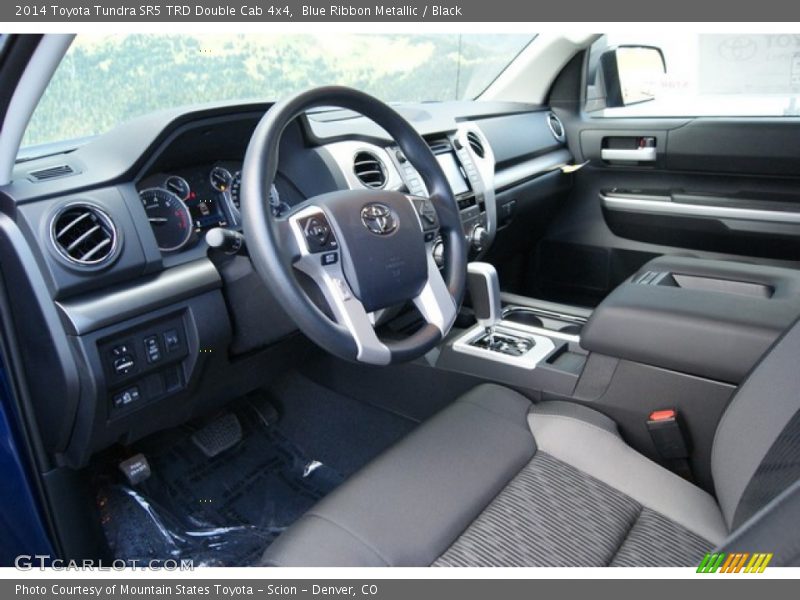 Blue Ribbon Metallic / Black 2014 Toyota Tundra SR5 TRD Double Cab 4x4