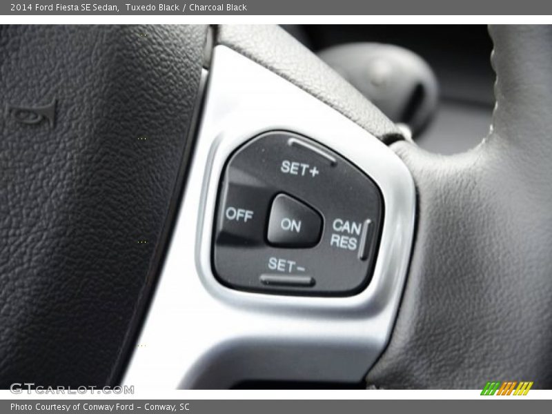 Tuxedo Black / Charcoal Black 2014 Ford Fiesta SE Sedan